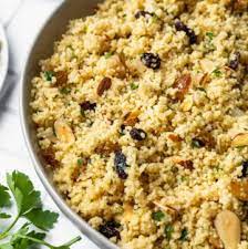 Mound mixture onto a serving platter and garnish with mint. Easy Moroccan Couscous Recipe Simply Whisked