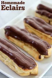 Homemade Eclairs Recipe Eclair Recipe Desserts Eclairs
