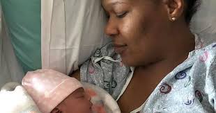 Boy, 10, films incredible moment mum gives birth in car seat