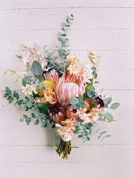 Social Hour Spring Flower Arrangements Flower Arrangements Protea Wedding