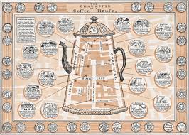 18th Century Coffee House Culture Google Search Coffee House London Map Map