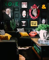 A Dramatic Welsh Home Proves You Can Go Dark And Colorful In A Rental Quirky Home Decor Decor Home Decor Inspiration