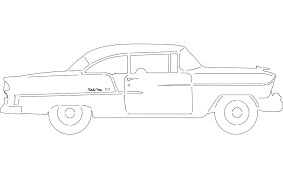 55 Chev Belair Dxf File Free Download 3axis Co