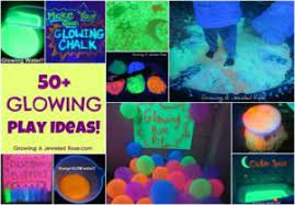1 clear lid from a potato chip tube. Glowing Play Blacklight Party And Experiment For Kids Kids Activities Saving Money Home Management Motherhood On A Dime