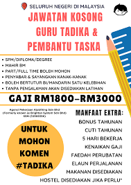 Jawatan kosong pembantu perawatan kesihatan 2020. Jawatan Kosong Pembantu Taska Guru Maukerja Malaysia Facebook