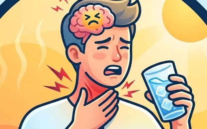 Tác hại của việc uống nước đá lạnh ngay sau khi đi nắng