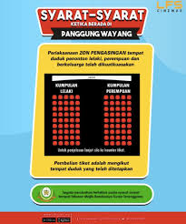 Bagaimanapun, kebenaran pembukaan semula operasi panggung wayang di kawasan pkpb dan pkpp tertakluk kepada pematuhan semua garis panduan serta prosedur operasi standard (sop) ditetapkan majlis keselamatan negara (mkn). Panggung Wayang Patuh Syariat Di Terengganu Asing Tempat Duduk Lelaki Wanita