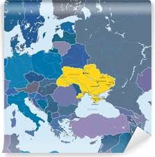 Le nuove magliette della nazionale ucraina hanno causato indignazione in russia poiché sfoggiano una mappa del paese che include la crimea. Poster Vector Mappa Di Unione Europea E L Indicazione Di Ucraina Pixers Viviamo Per Il Cambiamento