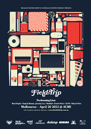 Submission Field Trip Poster By Beci Orpin For Jacky Winter Group Graphic Design Illustration Graphic Design Graphic Design Inspiration
