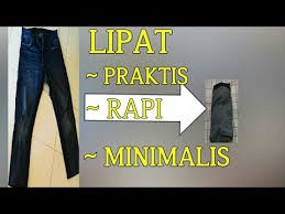 Ekiranya pinggang yang menyebabkan maalah anda, emua yang and. Cara Melipat Celana Panjang Dengan Lipat How To Fold Long Trouser With Lipat By Lipat Pt Artha Lipat Ganda