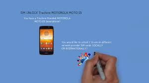 Receive your motorola unlock code. Sim Unlock Tracfone Motorola Moto E5 Xt1920dl For All Networks Youtube
