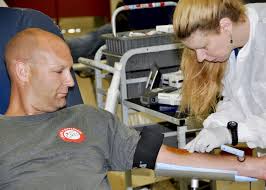 Ammunition plant employees donate blood, pay it forward