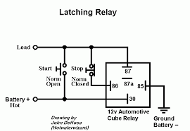 How to connect a latch relay for master switch control in house wiring, latching relay. Latching Relay Where To Buy