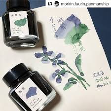 京の音さんはinstagramを利用しています repost moririn fuurin penmanship get repost スワイプで動画あります 文具店tagさんの新しいインク 滅 fountain pen ink bottled ink pen and paper