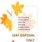 Sunday Leaf Disposal at the Recycle Center event image