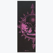 Reversible Be Free Yoga Mat 6mm Yoga Mat Print Yoga Mat Gaiam Yoga Mat