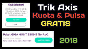 Untuk bisa mencarikan pulsa free dari operator baik. Cara Mudah Dapat Kuota Dan Pulsa Dari Aplikasi Axisnet Youtube