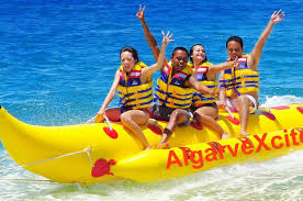 Click to see our best video content. Banana Boat Ride