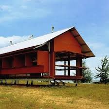 Red House Marika Alderton House By Glenn Murcutt In Yirrkala North East Arnhem Land Iad Architecture House Architectural Services