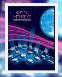 A tour poster i made just for fun, for the band arctic monkeys. San Francisco Poster Arcticmonkeys