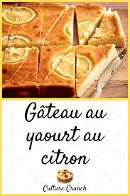 Gateau Au Yaourt Au Citron La Recette Facile Gateau Yaourt Citron Gateau Yaourt Gateaux Et Desserts