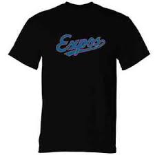 Details About Montreal Expos Throwback Logo Champion Black T Shirt Unisex