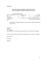 Check spelling or type a new query. Anexa Nr 8 Declaratie Privind Nr De Angajati
