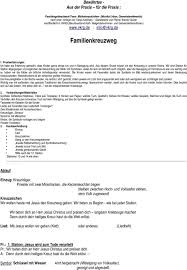 Arbeitsblätter zum ausdrucken 3 klasse. Bewahrtes Aus Der Praxis Fur Die Praxis Familienkreuzweg Pdf Kostenfreier Download