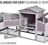 Amazon.com: Gallinero de 80 pulgadas grande gallinero caja ...