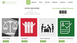 If you still can't access iebc portal then see troublshooting options here. Gottovote Kenya