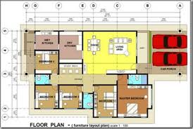 70'l x 70'p banglo 1 tingkat : Plan Rumah Banglo 2 Tingkat 5 Bilik Design Rumah Terkini