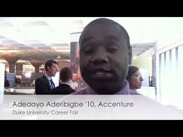 Accenture- Adedayo Aderibigbe '10 (Job Search Advice)