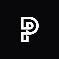 Logo P Symbol Pp Letter Monogram Black And White Minimal Logo Design For Modern Cool Brand Good Geometric Logo Design P Logo Design Graphic Design Logo
