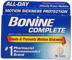 Less drowsy than original dramamine*. Bonine Motion Sickness Protection Chewable Tablets 16 Tablets Nausea Ebay