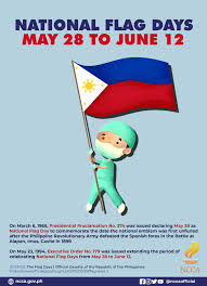 Feb 03, 2021 · at the stroke of noon on february 15, 1965, canada's red and white maple leaf flag was raised for the very first time on parliament hill. National Commission For Culture And The Arts The National Flag Days Are Here From May 28 To June 12 All Offices Agencies And Instrumentalities Of Government Business Establishments Institutions Of Learning