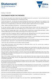 Queensland records one new case in victorian traveller; Dan Andrews On Twitter Update On Restrictions In Victoria