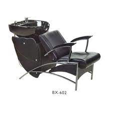 Male hairdresser working with client. Black Shampoo Station Salon Hair Wash Chair For Professional Genuine Leather Rs 13500 Piece Id 20854088933