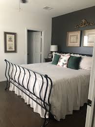 I hope you are all having an amazing holiday week! Paint Sherwin Williams Urbane Bronze And Alabaster Bedroom Wall Colors Bronze Bedroom Country House Decor