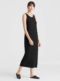 System Viscose Jersey Tank Dress In 2020 Jersey Tank Dress Dresses Tank Dress