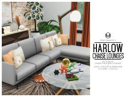 Simsational Designs Harlow Chaise Lounges Contemporary Seating Set Check out simsational's art on deviantart. simsational designs harlow chaise