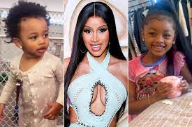 Cardi B Shares Sweet Pics of 'Pretty' Daughter Kulture, 'Cute' Son Wave