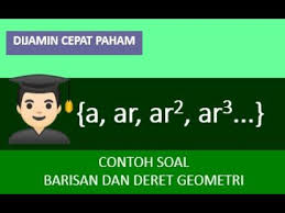 Contoh Soal Barisan Dan Deret Geometri Geometri Matematika Rum