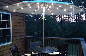 Outdoor Patio Umbrella Lighting Ideas Solar Led Wireless Perfect For Late Outdoor Summer Nights Better Home Squad