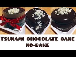 Baker nayane capistrano has been making cakes for 10 years and developed tsunami cakes. Moist Chocolate Tsunami Cake No Bake No Oven Quick Easy Recipe How To Make Ø¯ÛŒØ¯Ø¦Ùˆ Dideo