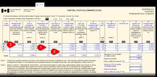 schedule 8 cca and assets taxcycle documentation