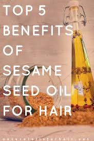 Many of us suffer from lack of hair growth due to split ends, dry hair, lack of nutrition etc. Sesame Seed Oil For Covering Grey Hair