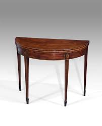Antique Demi Lune Table In 2020 Antique Dining Tables Antique Table Lamps Table