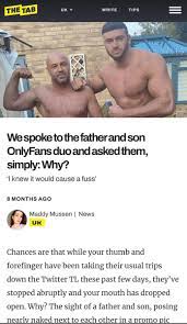 Gay dad and son twitter