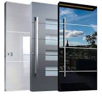 2025 ADVANCE, pivote de puerta de lujo de aluminio de estilo americano  personalizado para puerta principal exterior, puertas modernas de entrada  alta de seguridad