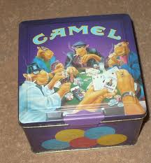 Standard playing card decks make sure this fits by entering your model number. Collectible Camel Cigarette Tin Unopened Chips 2 Decks Cards Ebay